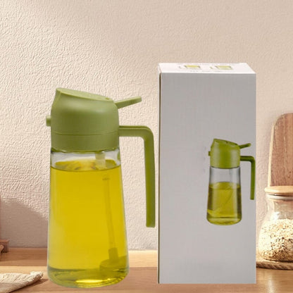 Charly | 2-in-1 Glass Oil Sprayer and Dispenser