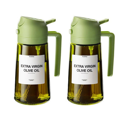 Charly | 2-in-1 Glass Oil Sprayer and Dispenser