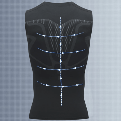 Charly | 2024 New version Ionic Shaping sleeveless shirt without sleeves
