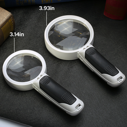 Charly | 20X optical magnifying glass with LED light