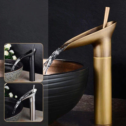 Charly | Antique Waterfall Bathroom Faucet