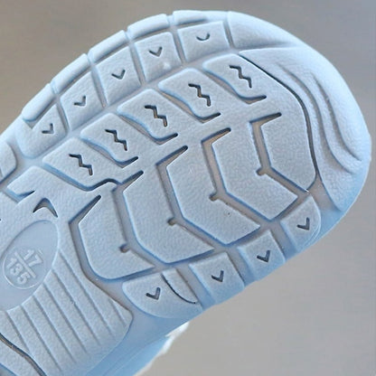 Charly | Baby Barefoot Trainers with Hook-and-Loop Straps