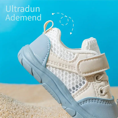 Charly | Baby Barefoot Trainers with Hook-and-Loop Straps