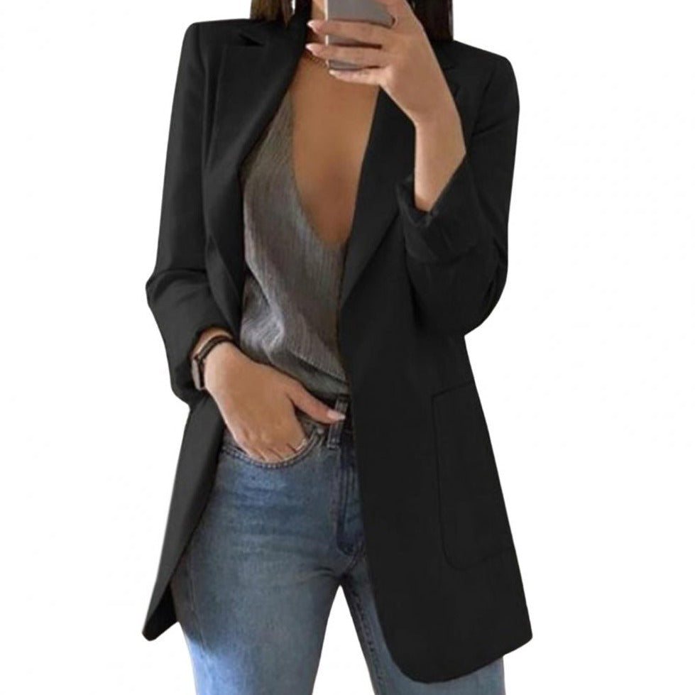 Charly Blazer Jacket with Large Pockets