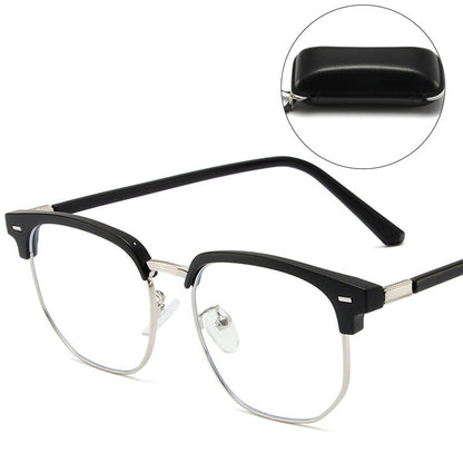 Charly | Blue Light Blocking Half-Rim Glasses