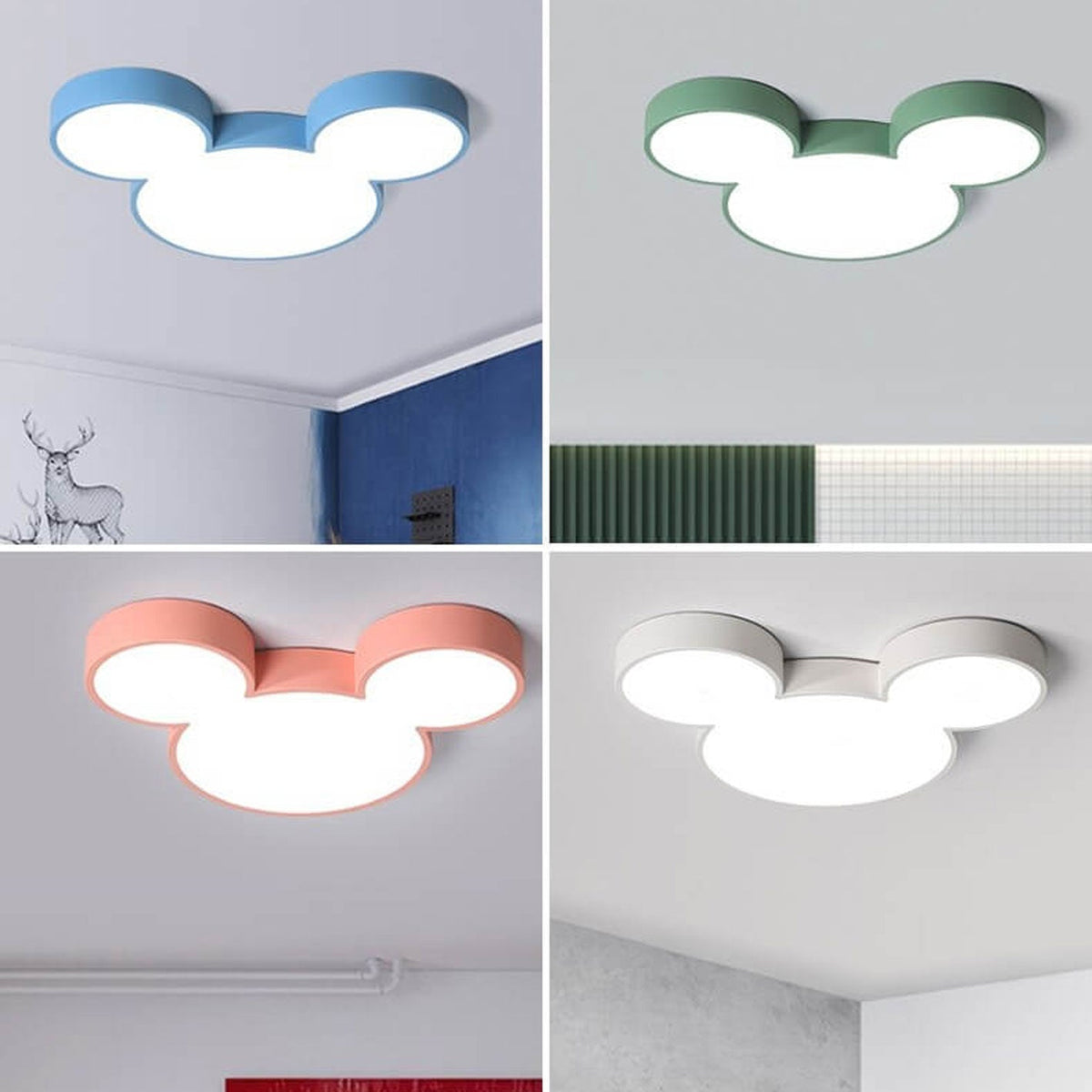 Charly | Cartoon LED Ceiling Light | Slim Children's Design