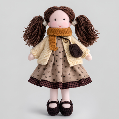 Charly | Children's Waldorf Cloth Doll - Handmade Cuddly Toy