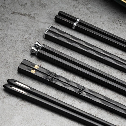 Charly | DineLux – Luxurious Chopstick Set with Refined Designs (5 Pairs)