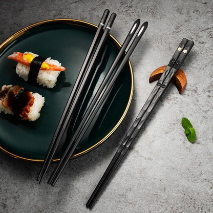 Charly | DineLux – Luxurious Chopstick Set with Refined Designs (5 Pairs)