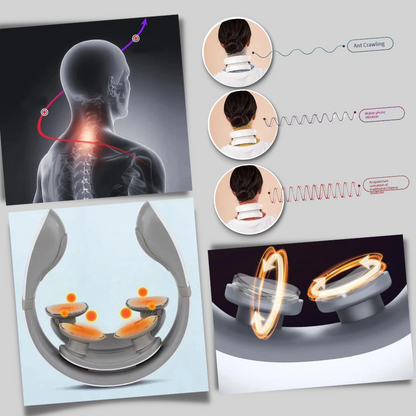 Charly | Electric Neck Massager with Heating & 6 Modes