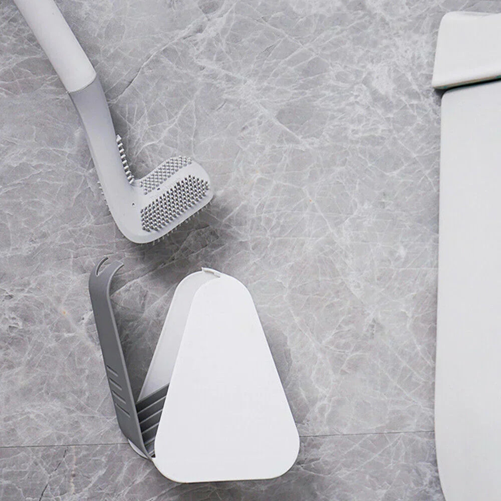 Charly | Flexible L-Shaped Toilet Brush Set