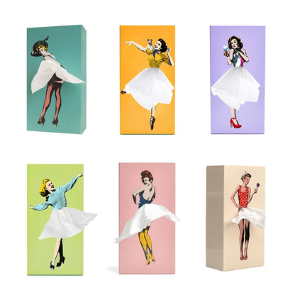 Charly | Flying Skirt Tissue Box