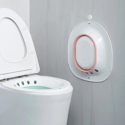Charly | Foldable Bidet Bathtub - Comfortable Sit Bath for Pregnant Women, Elderly People, Postpartum Patients, and Toilet Medical Rinsing Accessories
