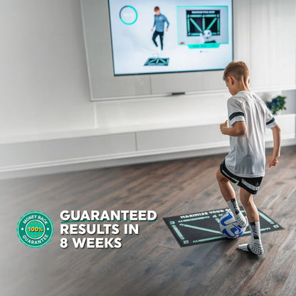 Charly | Football Pro Training Mat | Non-Slip, 2x2m Space for Skill Improvement and Home Training