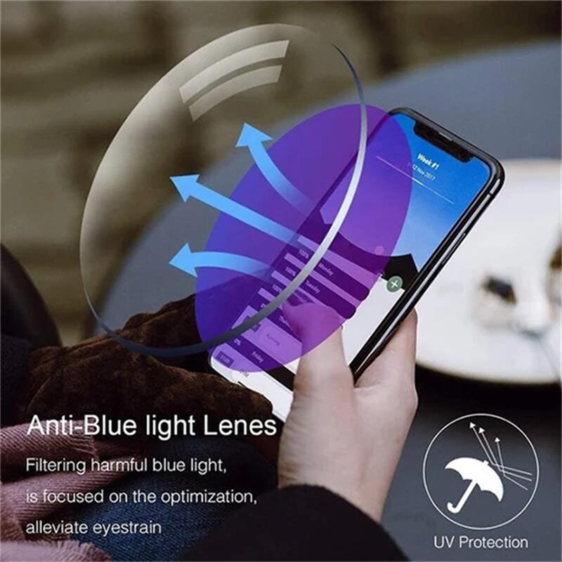 Cofik | Glasses with Blue Light Filter and Multifocal Strength - Visio