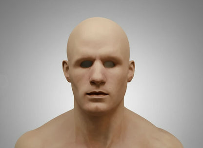 Charly | Halloween Latex Mask | Realistic and Elastic | Adult