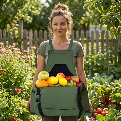 Charly | Harvest Apron with Large Gathering Pouch