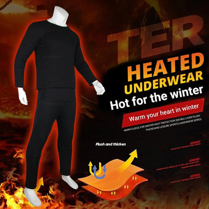 Charly | Heating Underwear | Rechargeable Thermal Base Layer | Unisex