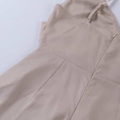 Charly Ibiza Style Summer Dress made of Satin