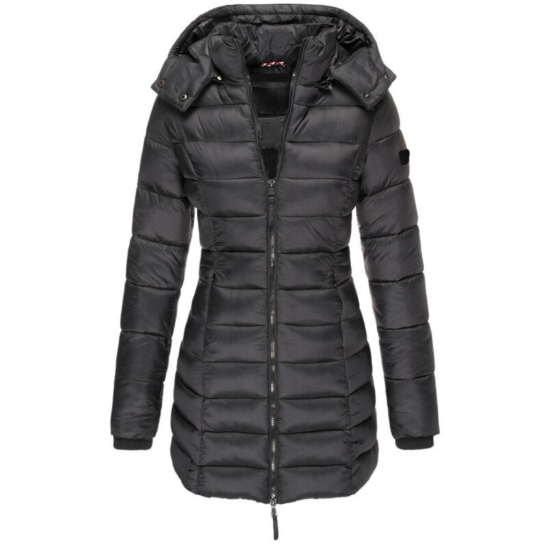 Charly | Insulated Winter Down Jacket for Women with Hood