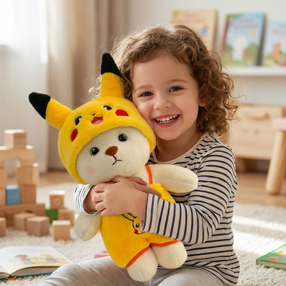 Charly | Kids' Plush Toy Bear with Character Costume
