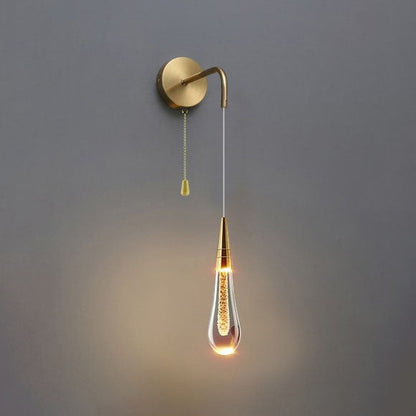 Charly | LumeTear LED Wall Light in Teardrop Design