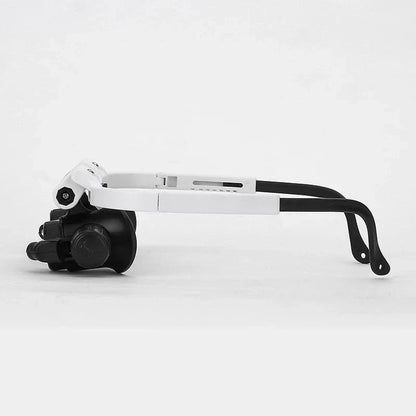 Charly | Magnifying Glass Glasses with LED Lighting