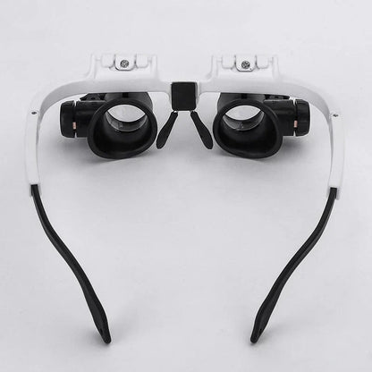 Charly | Magnifying Glass Glasses with LED Lighting