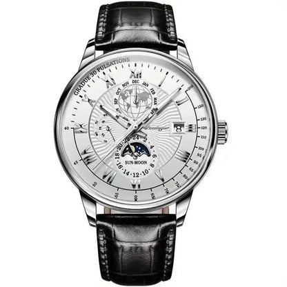 Charly | Mechanical Men’s Luxury Watch with Moonphase