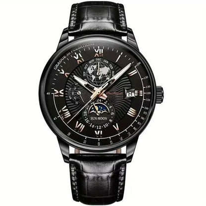 Charly | Mechanical Men’s Luxury Watch with Moonphase