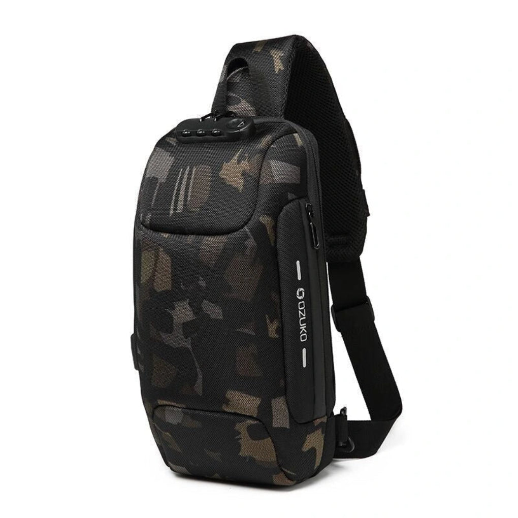 Charly | Men's Anti-Theft Sling Bag with USB Charging Port