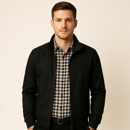 Charly | Men's Bomber Jacket with Zipper Pockets