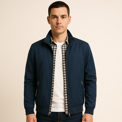 Charly | Men's Bomber Jacket with Zipper Pockets