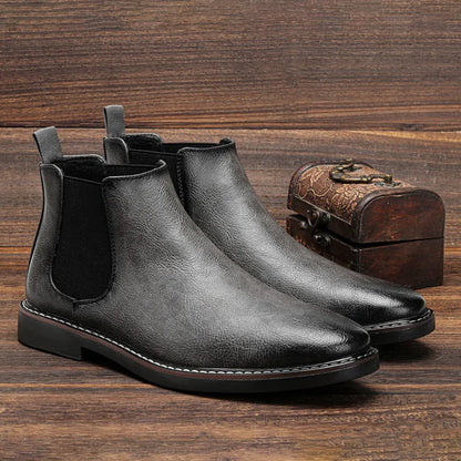 Charly | Men's Chelsea Boots with Elastic Side Panels
