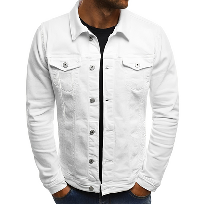 Charly | Men's Classic Denim Jacket – Lightweight Summer Style