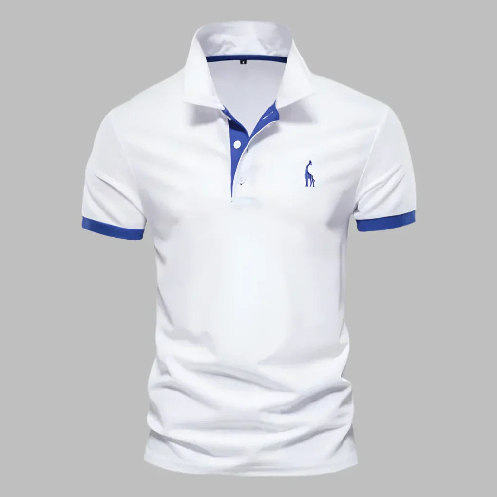 Charly | Men's Contrast Trim Polo Shirt