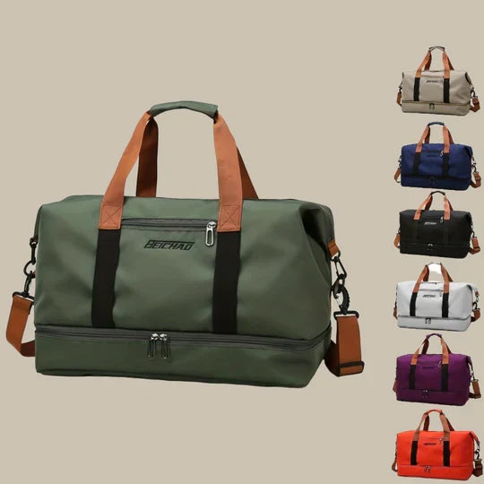 Charly | Men's Duffle Gym Bag with Shoe Compartment