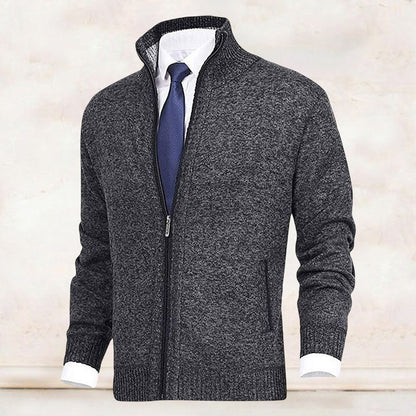 Charly | Men's Full-Zip Knit Cardigan Jacket