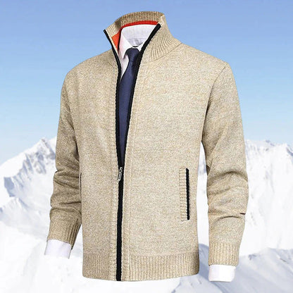 Charly | Men's Full-Zip Knit Cardigan Jacket
