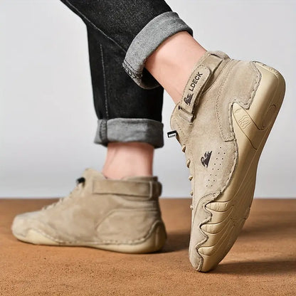 Charly | Men's High-Top Sneakers with Lace-Up Closure