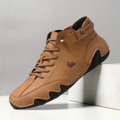 Charly | Men's High-Top Sneakers with Lace-Up Closure