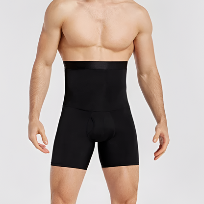 Charly | Men's High-Waisted Compression Shorts with Tummy Control
