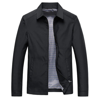 Charly | Men's Lightweight Jacket with Checked Lining