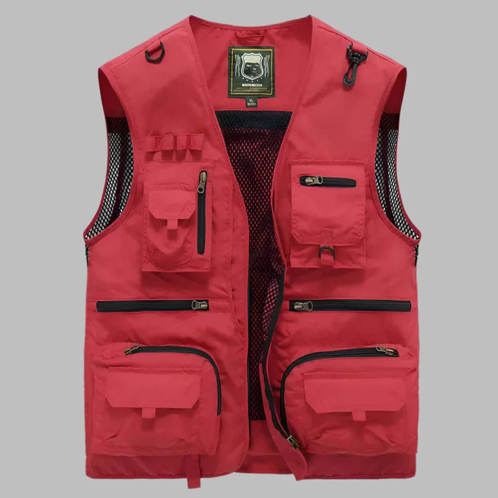 Charly | Men's Multi-Pocket Outdoor Vest
