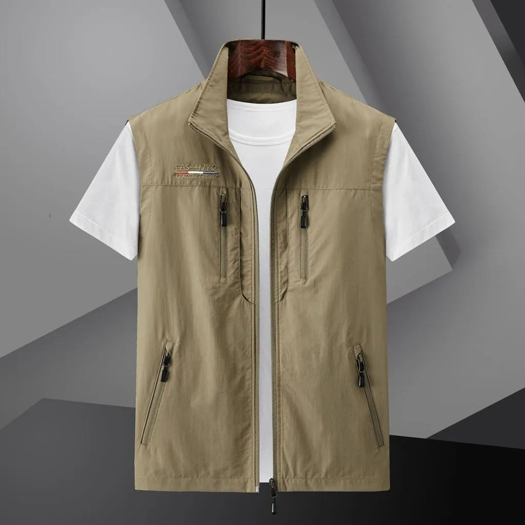 Charly | Men's Outdoor Utility Vest with Multiple Pockets