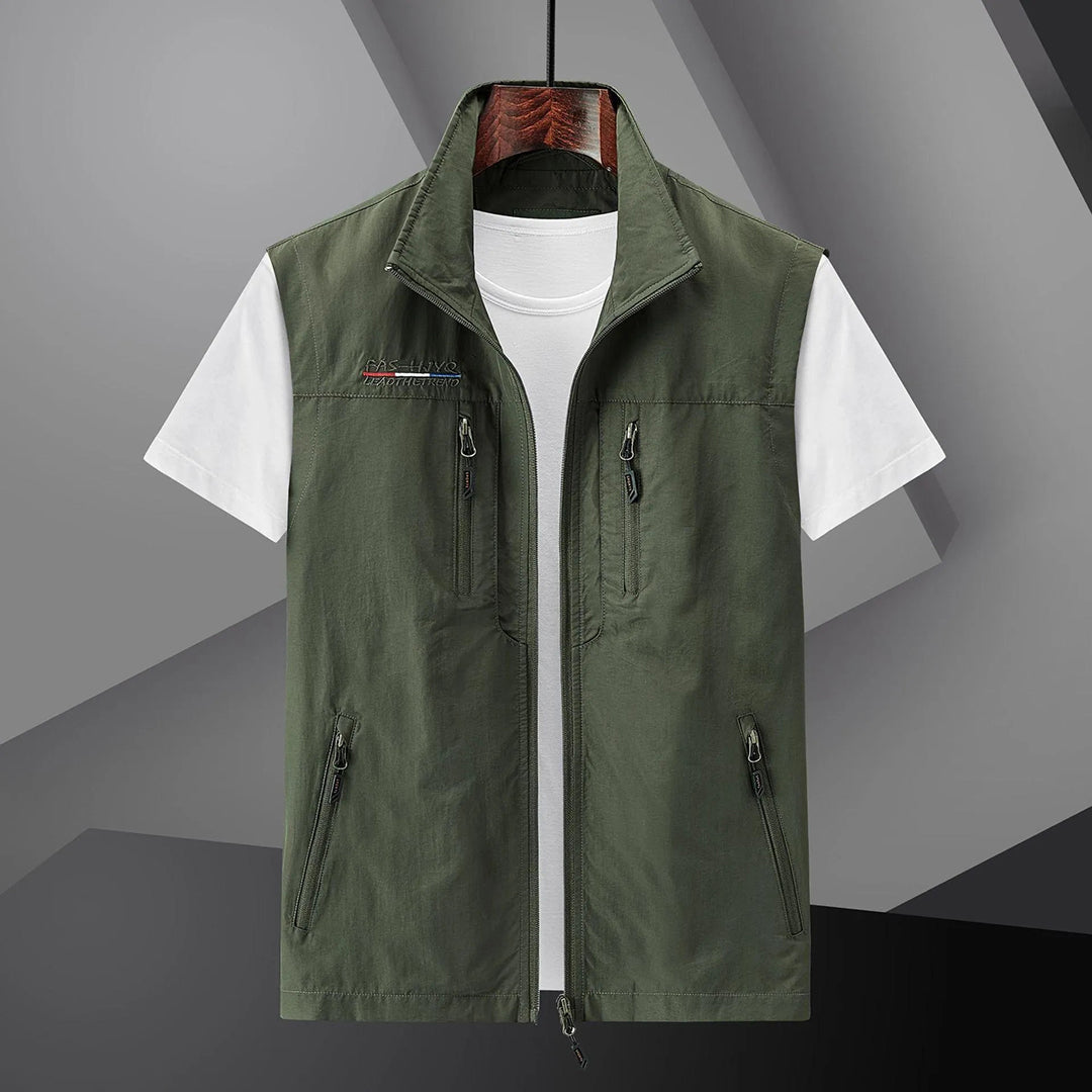Charly | Men's Outdoor Utility Vest with Multiple Pockets