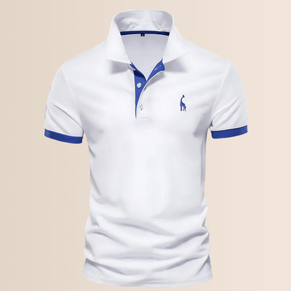 Charly | Men's Polo Shirt with Contrasting Trim