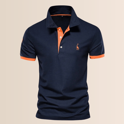 Charly | Men's Polo Shirt with Contrasting Trim