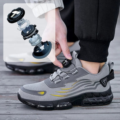 Charly | Men's Safety Sneakers with Steel Toe and Dial Closure