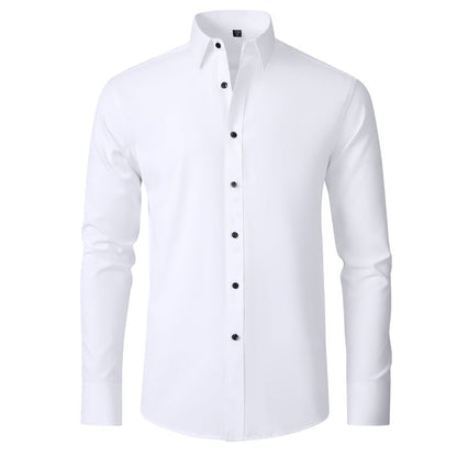 Charly | Men's Stretch Dress Shirt - Wrinkle-Resistant